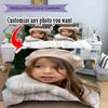 Персонализация Фото Персонализируйте свою фотографию Комплект постельного белья Дышащий пододеяльник с наволочками Домашний декор Подарок на день рождения