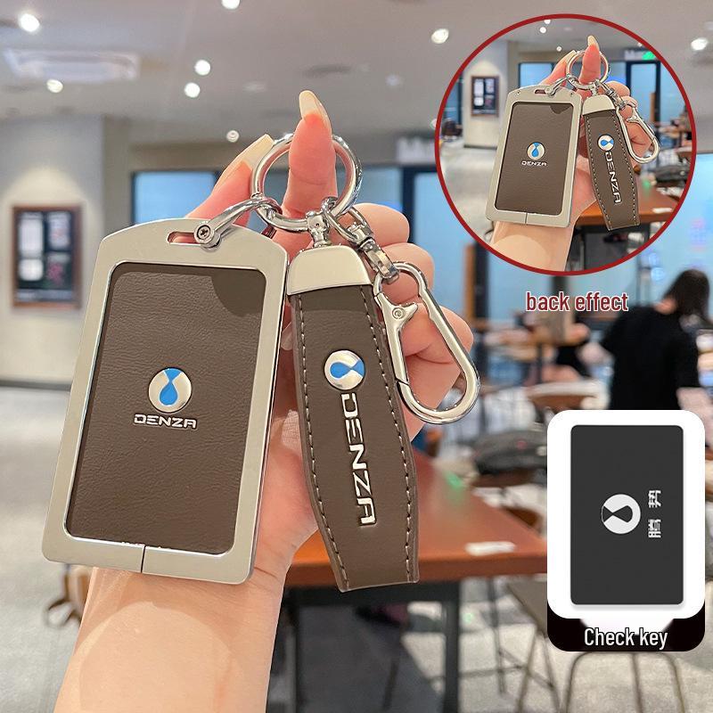 Ключница NFC для Denza D9: Премиальная металлическая сумка для автомобиля для мужчин и женщин, для электромобилей/гибридов