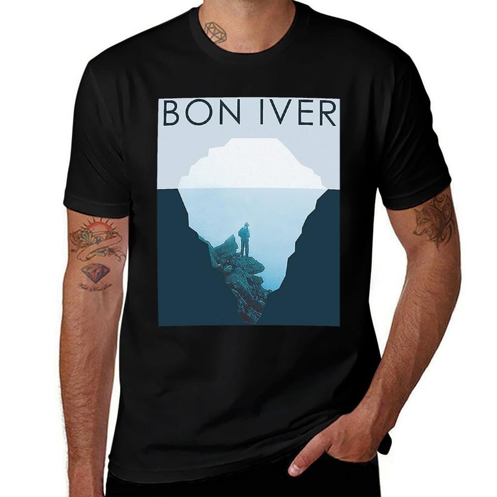 Bon Iver Vintage Tshirt Worker Basic Short Sleeve Tee