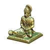 Bajrangbali Hanuman Ji Idol Statue Murti for Car Dashboard Home Decoration Puja Mandir Bronze Color