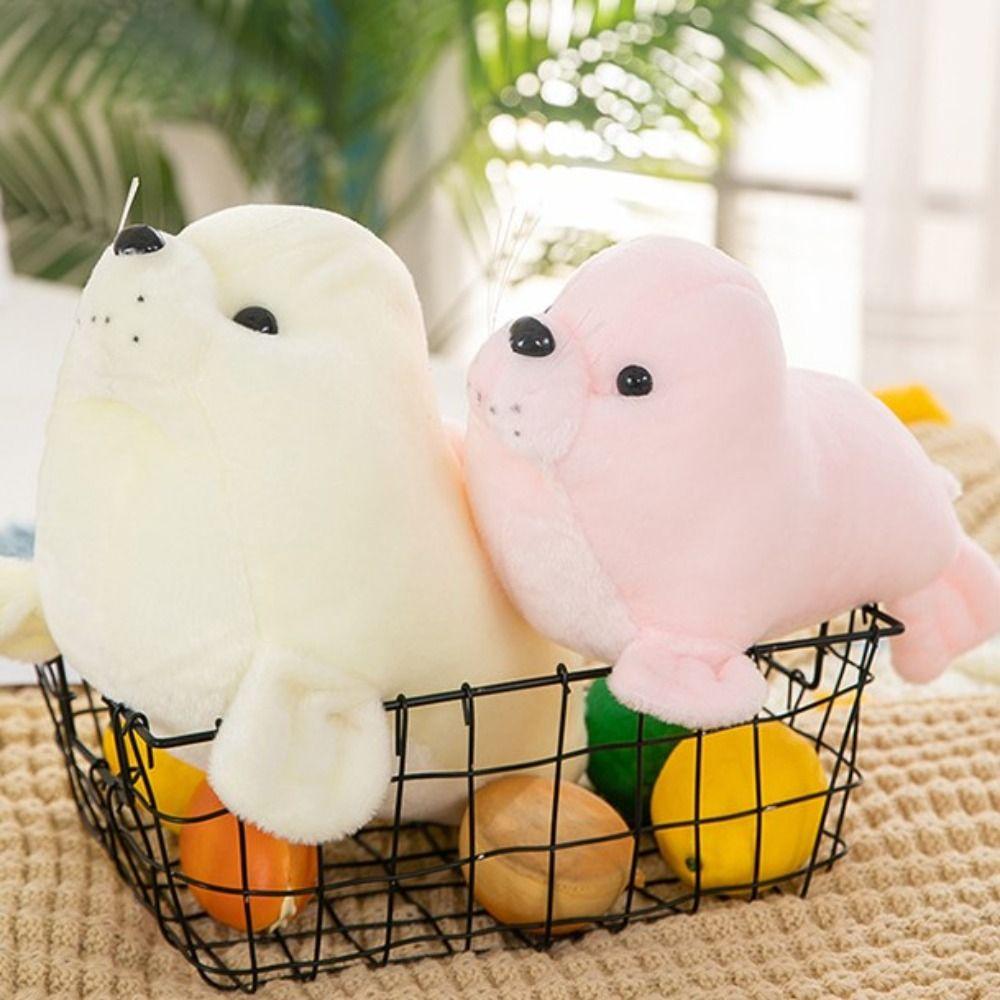 Animal Pillow Seal Plush Stuffed Toy Soft Sea Lion Plushie Fashion Sea Dog Doll Aquarium