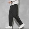 Men's Retro Corduroy Wide-Leg Trousers - Chinese Style, Straight, Casual, Loose Fit, Perfect for Spring and Autumn