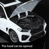 1:18 Литые Диски BMW X5M Модели Автомобилей Игрушечное Колесо Рулевое Управление Миниатюрные Транспортные Средства 6 Дверей Открываются Модель Автомобиля Мальчики Образовательные Игрушки
