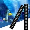 8pcs Liquid Crystal Fish Tank Thermometer Self Adhesive Temperature Sensor Aquarium