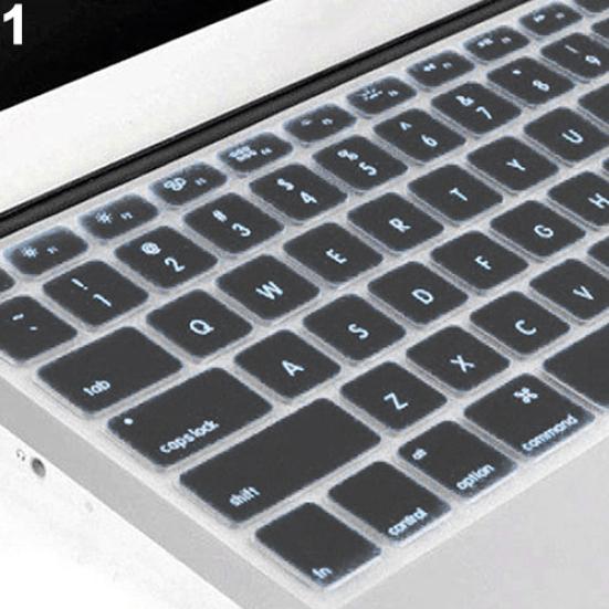 Силиконовая защитная пленка для клавиатуры, чехол для ноутбука Macbook