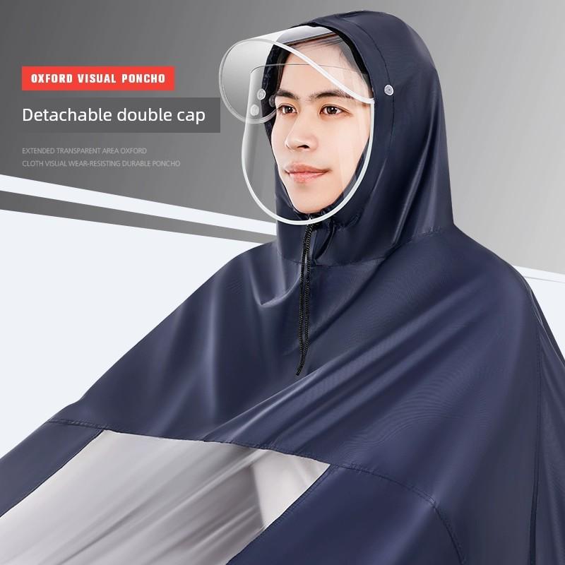 Raincoat Electric Car Men's Motorcycle 2023 Full Body Rainproof Battery Car Cycling Special Classy Poncho