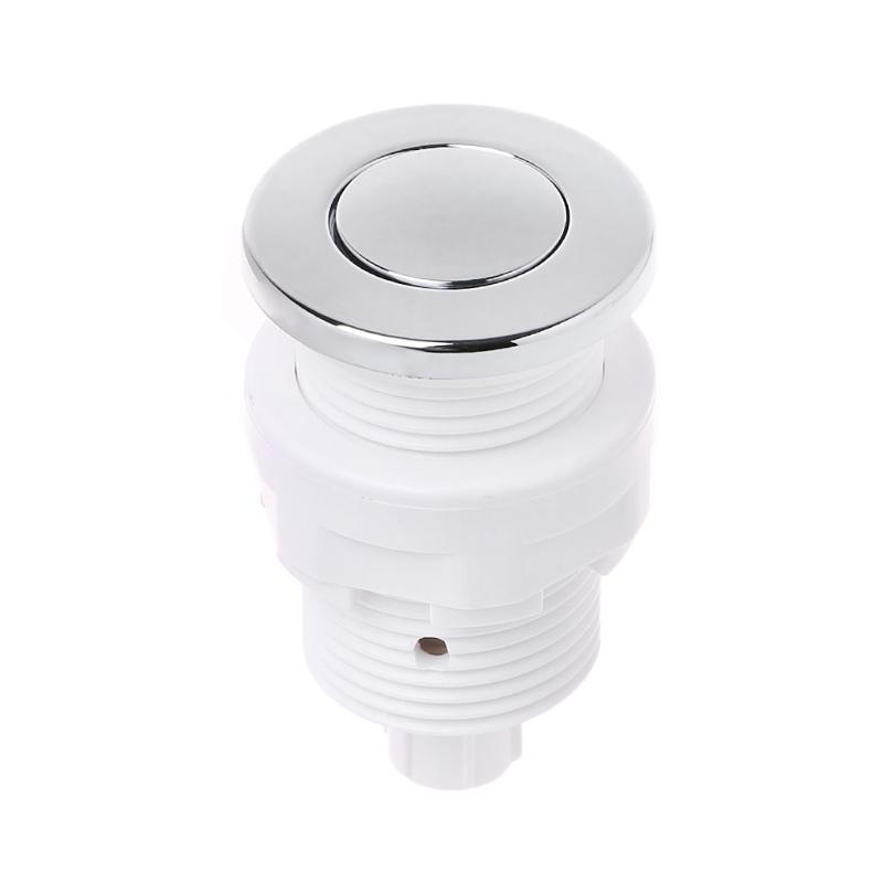 Air Switch On Off Push Button 28/32mm For Bathtub Spa Garbage Whirlpool Pneumatic Micro Switch Toggle Electronic Home