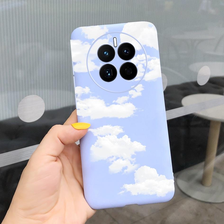 Чехол для Huawei Mate 50 Pro 2022 Милый Мультяшный Кот Расписной Мягкий ТПУ Защитный Чехол Для Huawei Mate50 Pro DCO-LX9 CET-LX9 Fundas