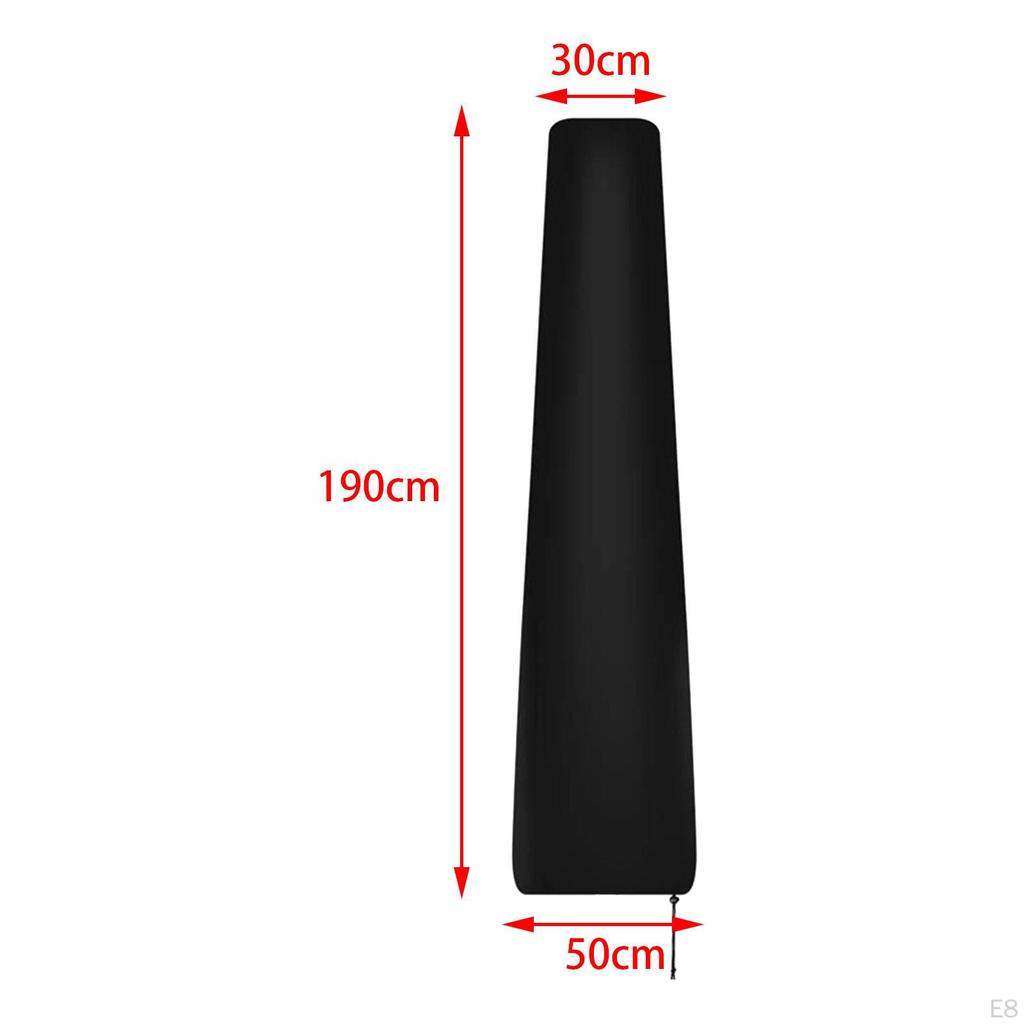 Outdoor Patio Umbrella Cover Protector Dustproof Rain Protection