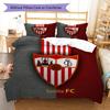 SCRA poster Bedding Quilt Set Quilt Cover Pillowcase Home Decoration Birthday Gift (1 * duvet cover + 2 * pillowcase, without core)
