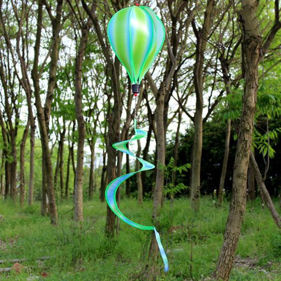 Fashion Tops Sequin Wind Spinner Funny Rotating Spiral Balloon Windmill Ornament for Decoration
