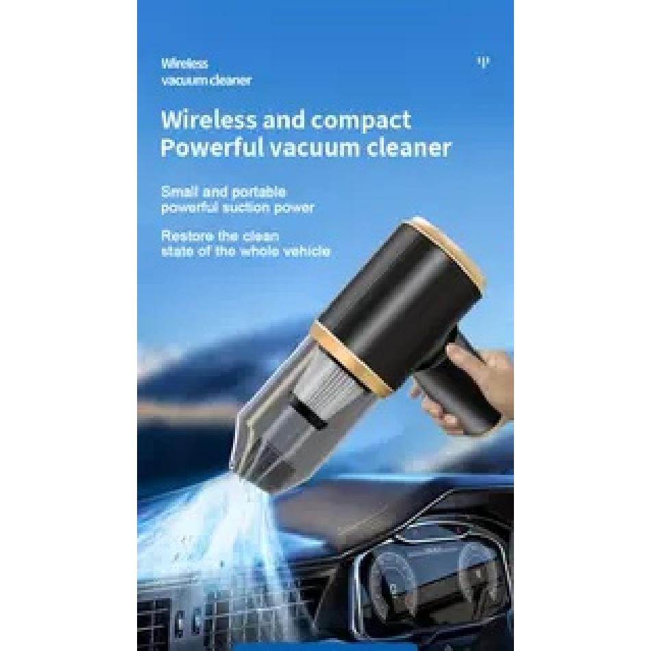 95000Pa Car Vacuum Cleaner Strong Suction Mini Duster Portable Wireless Vacuum Cleaners Powerful Cleaning Machine for Cars Home