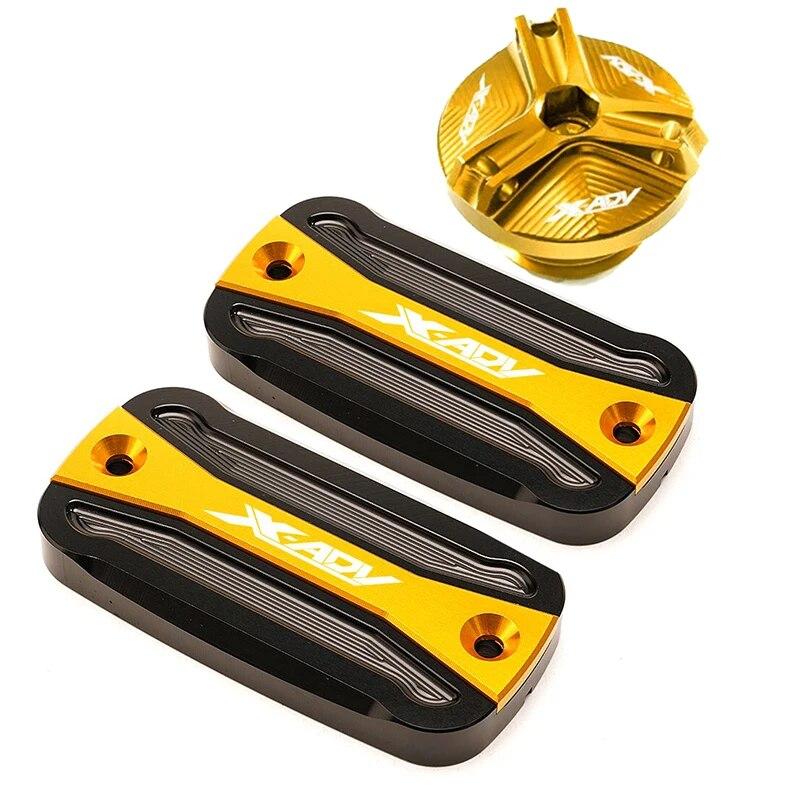 Для HONDA XADV X-ADV 750 2017 2018 2022 2023 Мотоциклетный бачок тормозной жидкости, крышка главного цилиндра XADV750