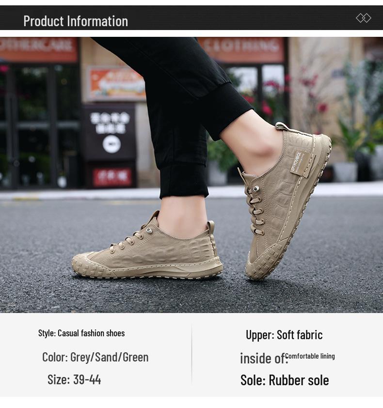 Мужские парусиновые кеды для скейтборда в корейском стиле на весну 2024 года - Повседневная мода из ледяного шелка с носком из зонтичной ткани