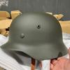 Немецкая стальная каска M35 тип каски M40 езда на локомотиве военные фанаты Harley ретро кино- и телереквизит