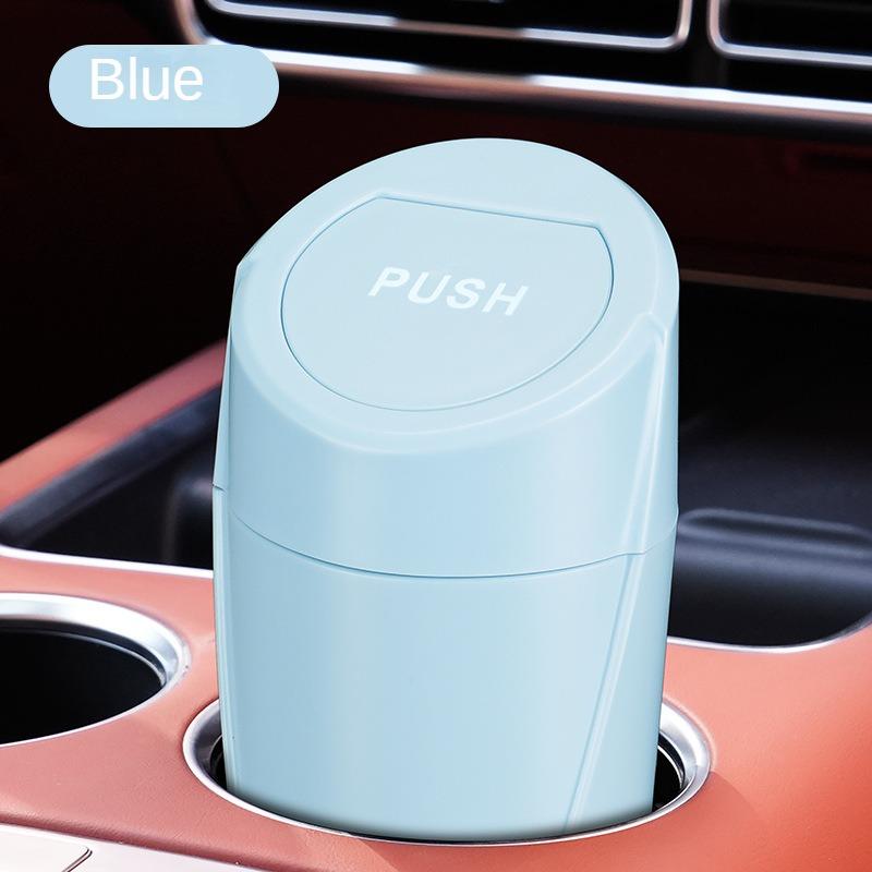 Новый автомобильный мусорный бак, многофункциональный мусорный бак двойного назначения в автомобиле и домашнем мини-автомобильном мусорном баке