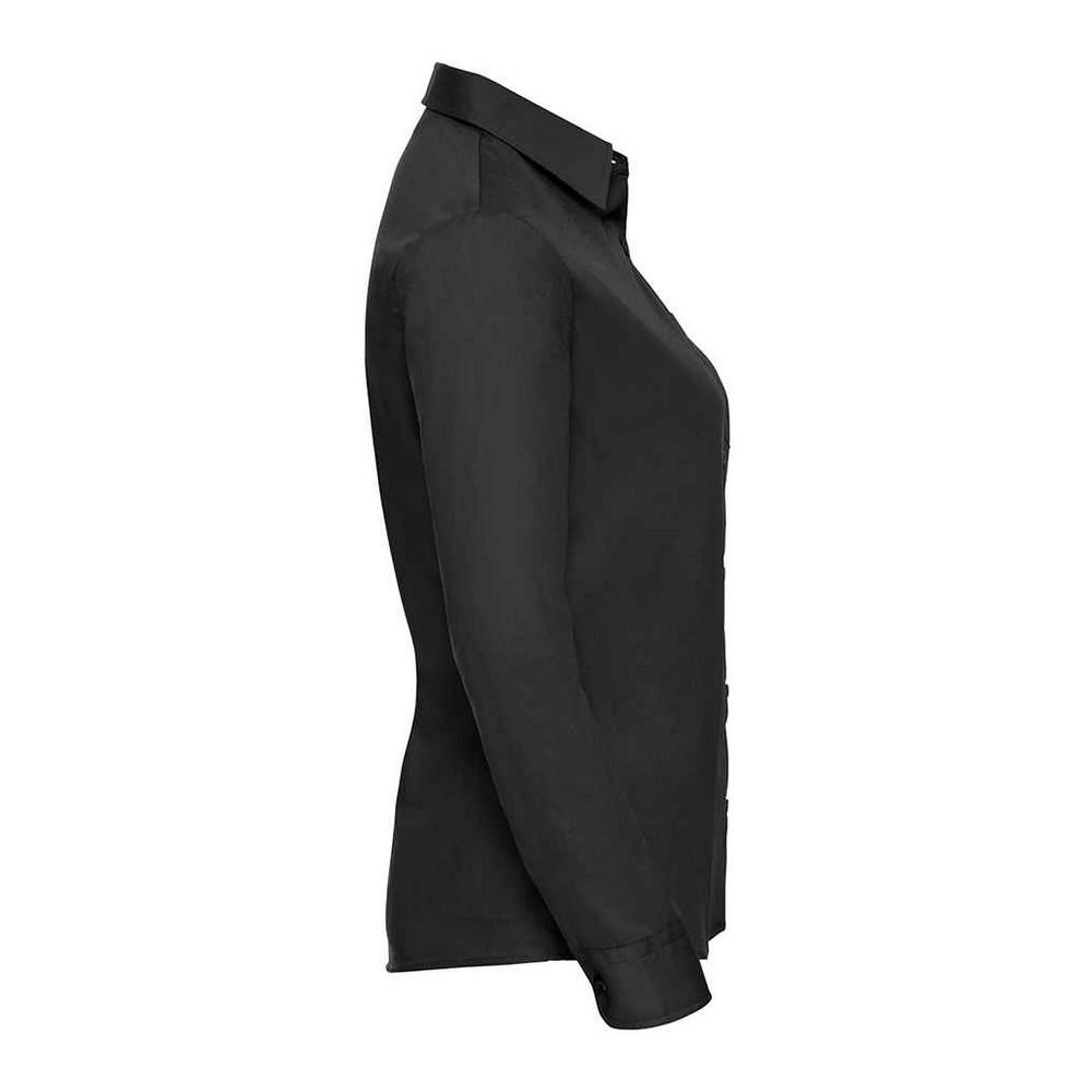 Russell Womens/Ladies Classic Cotton Poplin Long-Sleeved Shirt