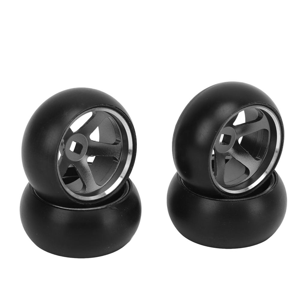 4 шт. Дрифтовые шины для радиоуправляемых моделей, Набор колес и шин из алюминиевого сплава для Wltoys K989 K969 P939 28413 128 RC