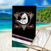 Пляжное полотенце из микрофибры хоккейной команды Anaheim Ducks, легкое и быстросохнущее, для летних путешествий, незаменимо для пляжа, бассейна, улицы