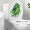 Green Plant Leaves Flower Wall Sticker Bathroom Toilet Decor Living Room Cabinet Home Decoration Decals Beautify Self Adhesive M