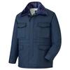 Midori Anzen Castro Nylon with Boa and Size Size 3L Men's Coat, Water-Repellent Hood, M6507, Navy,