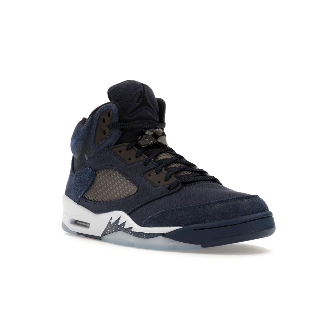 Air Jordan 5 Retro SE Midnight Navy Мужские кроссовки Синий Черный Футбольно-Серый FD6812-400