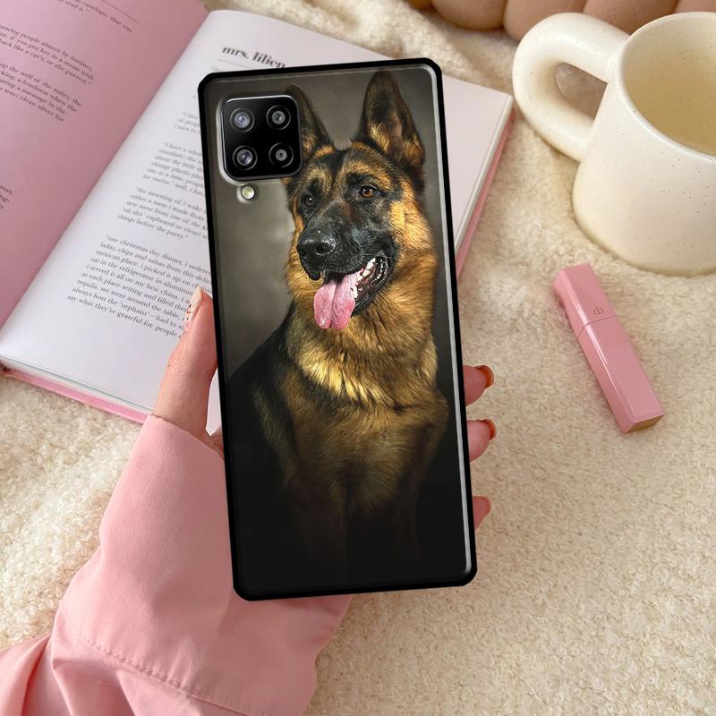 Немецкая овчарка Чехол для телефона Samsung Galaxy A54 A34 A14 A13 A52 A32 A12 A22 A72 A52S A33 A53 A73 A71 A51