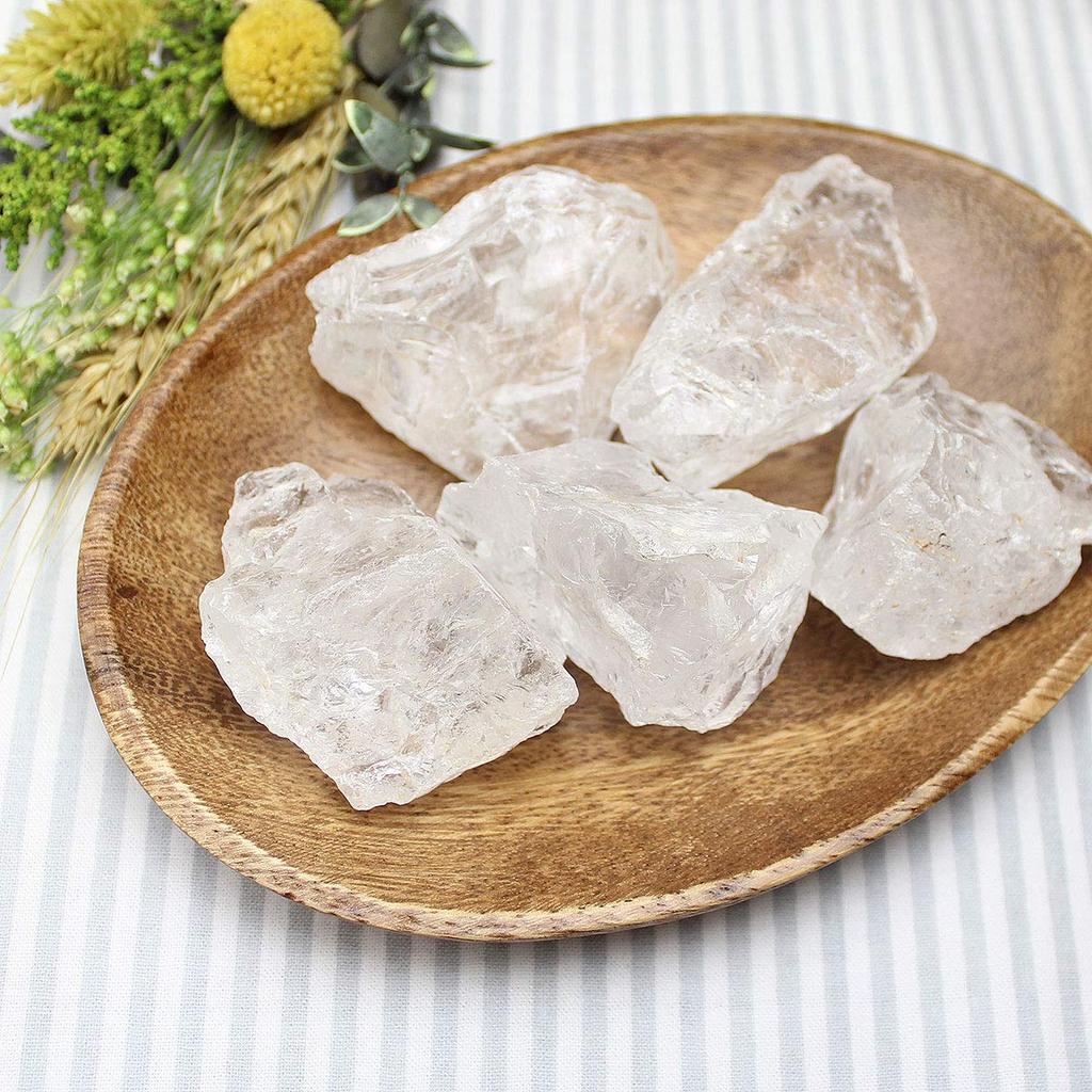 Natural Quartz 30 from Brazil [Outlet Item] [Wagokoro Nenjudo] Crystals, Pieces, Approx. 1400g,