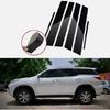 Для Toyota Fortuner Runner 2014- Crosser Декорация Окон Ярко-Черные Наклейки на Центральную Стойку