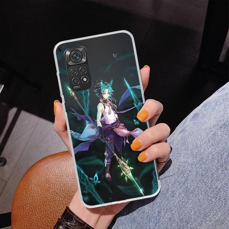 Чехол для телефона Xiao Genshin Impact для Чехол для телефона для Xiaomi Redmi Note 15 14 14S 13 Pro Plus 12 12S 11S 11E 10S 10 11T 5G Уникальный Co
