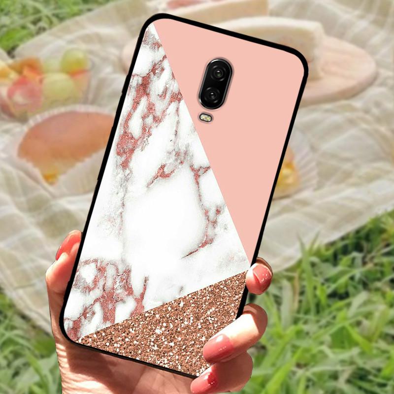 Чехол для Oneplus 6T Силиконовый Мягкий ТПУ Чехол для Телефона Для One Plus 6 6T Чехол Бампер Для Oneplus 6 6 T Capa Мраморный Модный Coques