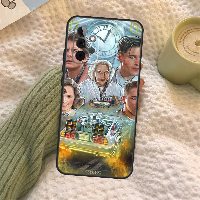 Back to the Future Phone Case For Samsung Galaxy A12 A32 A52 A22 A72 A31 A51 A71 A50 A70 A21S A52S A53 Cover