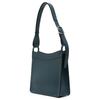 Longchamp Le Foulonné Zipper Closure Small Calfskin Handbag Women handbags Light-Gold Dark-Blue 10272HFI806