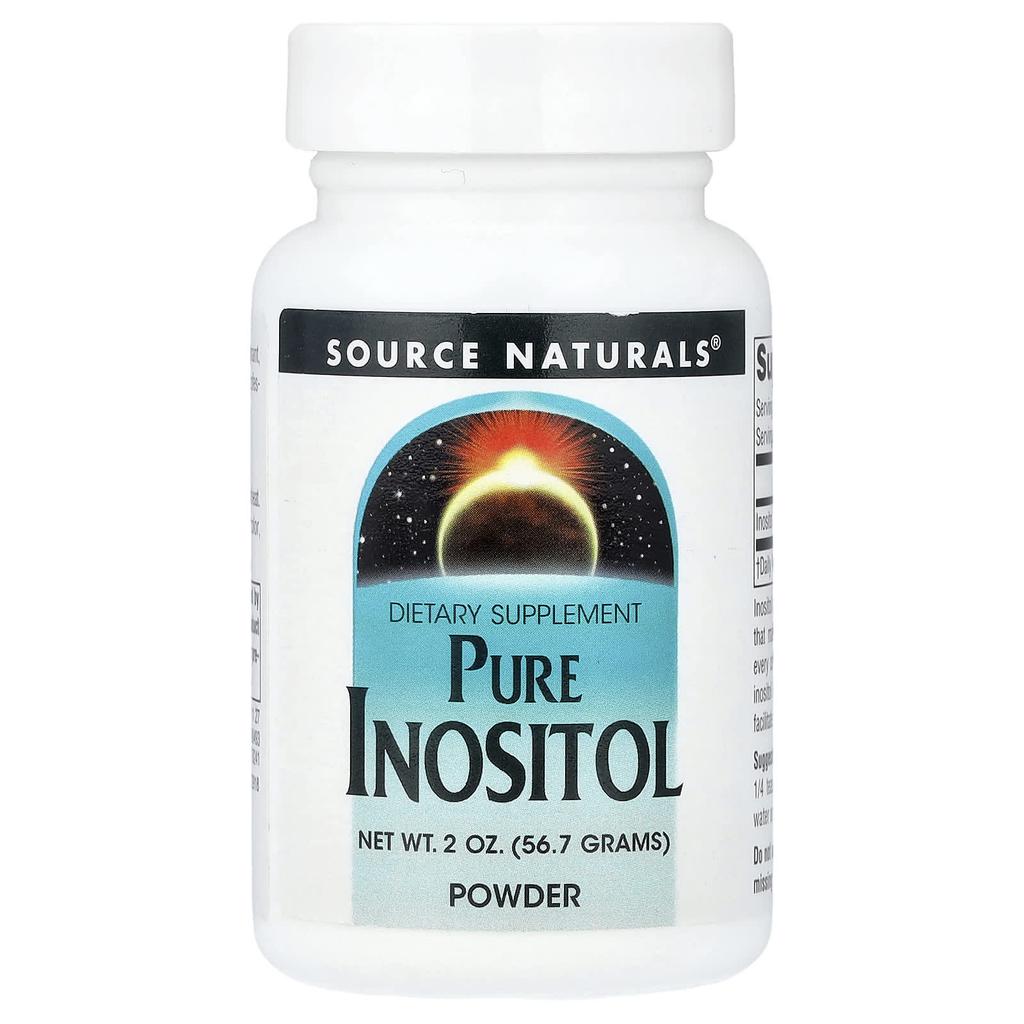 Source Naturals Pure Inositol Powder, 56.7 G (2 Oz)