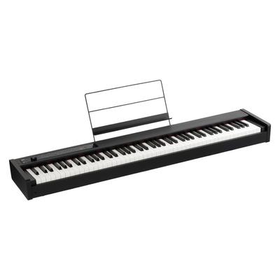 KORG D1 88-клавишное цифровое пианино для начинающих, Сделано в Японии, Клавиатура RH3, Педаль демпфера, Пюпитр в комплекте, Повторяющиеся ноты, Черный