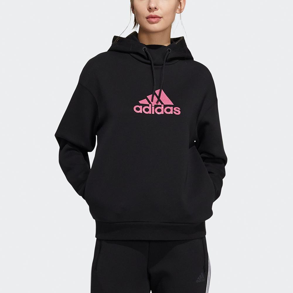 adidas Толстовка женская черная HB7362
