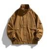 Outdoor Men's Ultra-thin Double-layer Sunscreen Jacket Jacket Solid Color Youth Fashion Brand Retro Hardshell Jacket