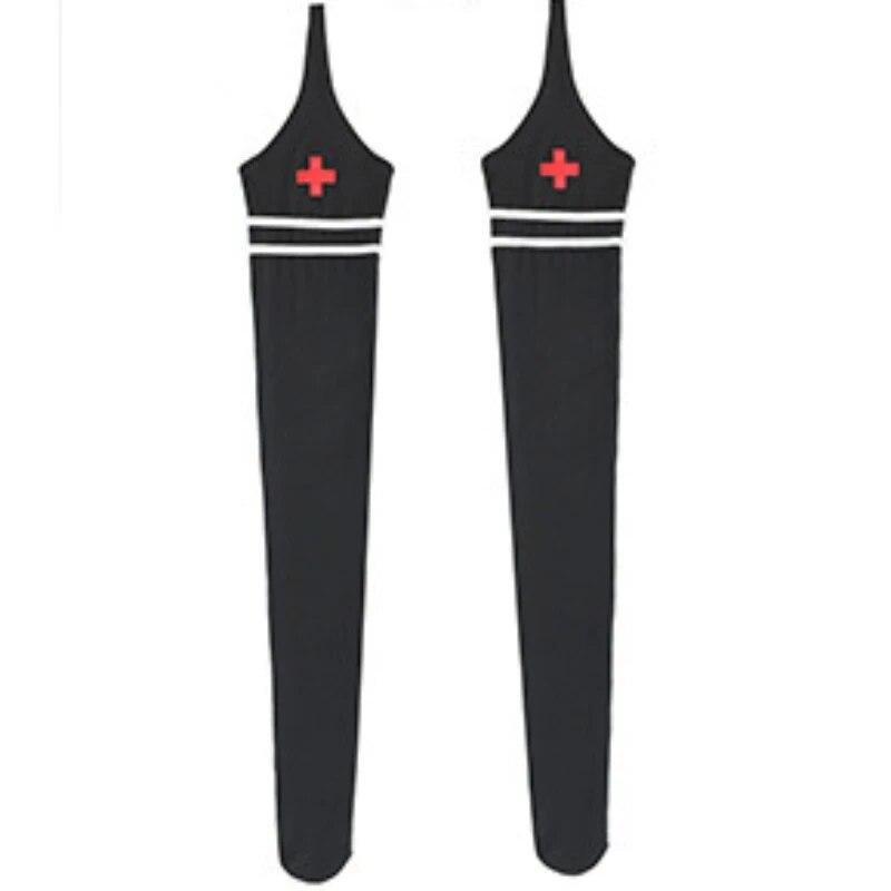 Костюмы для косплея на Хэллоуин, кролик, женское сексуальное женское белье, маленький дьявол, темная медсестра, нижнее белье с открытой грудью, комплект нижнего белья «Зов ночи»