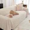 Winter Plush Sofa Cover Cloth Full Cover Blanket Sofa Towel Solid Color Sofa Cover High Sense