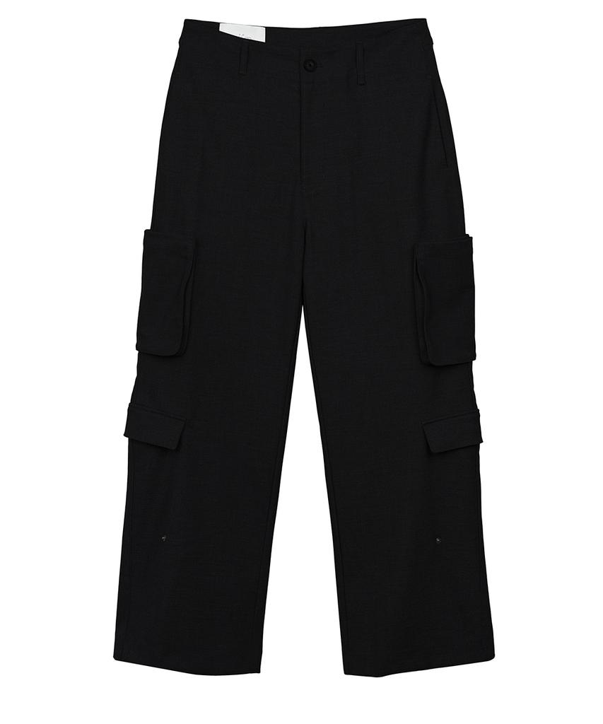YIYAE Modular Detachable Cargo Slacks Black