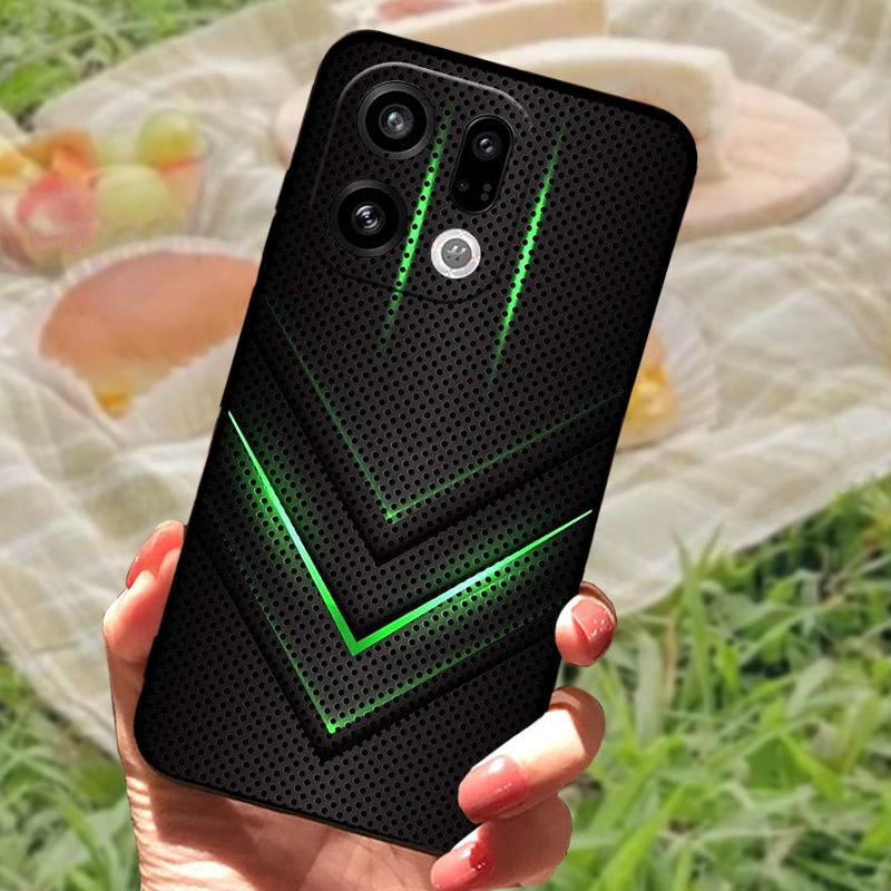 Чехол для OPPO Find X9 Pro FindX9 Силиконовый Мягкий TPU Чехол для Телефона для OPPO Find X9Pro X 9 Чехол Бампер Противоударный Funda Coque PLJ110