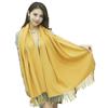 Korean-Style Thickened Imitation Cashmere Scarf: Unisex Long Shawl for Autumn/Winter