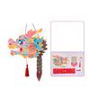 Glowing DIY Lantern Handmade Luminous Handheld Lanterns Portable Dragon Head Lantern  Kids Gifts
