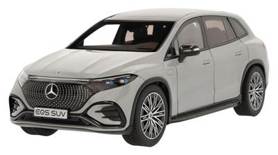 [Коллекция Mercedes-Benz] Оригинальный EQS SUV AMG Line (X296) Альпийский серый Масштабная модель 1/18