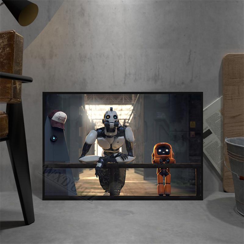 Классические европейские и американские фильмы «Любовь, смерть и роботы», картины для комнаты, гостиная, холст, живопись, домашний декор, принт, постер