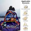 1pc, Onward Movie Characters Throw Blanket Perfect for Home Decor, Couch Cover, Outdoor Use, Travel, Camping