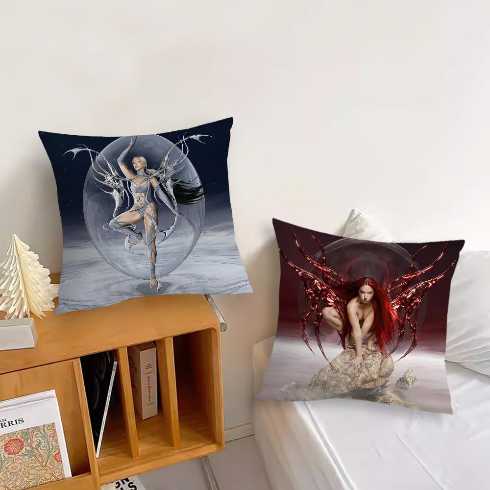 Singer LLola IIndigo EL cushion cover Living Room Accent Couch Back Support Square Lounge Restful Nap Companion Pillow Case