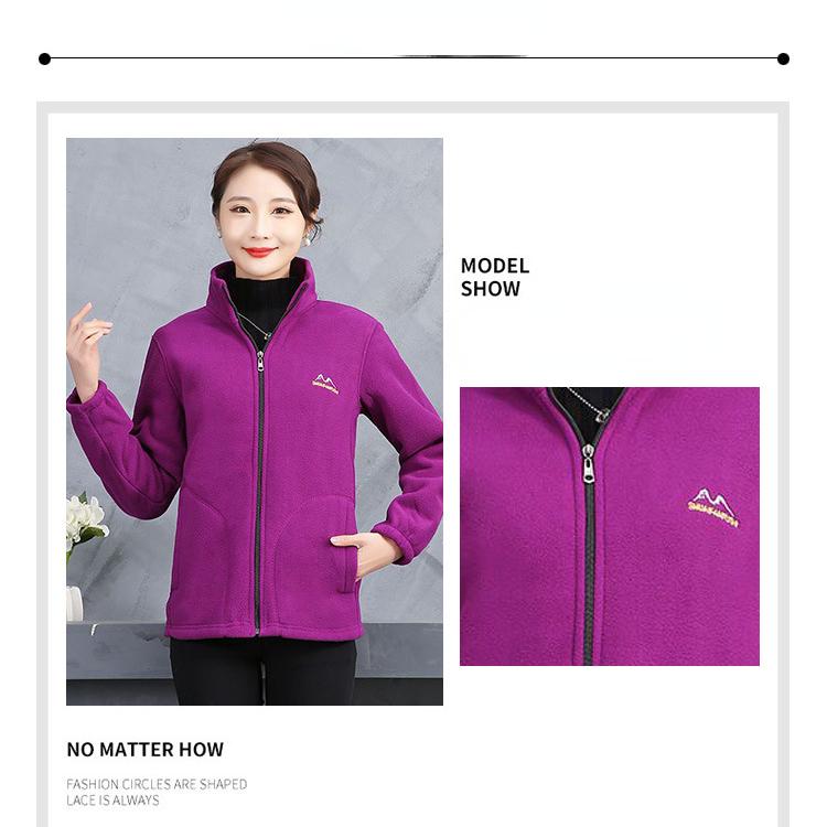 Женское пальто на весну и осень 2023, теплая флисовая толстовка с капюшоном для мам, осенне-зимний флисовый топ