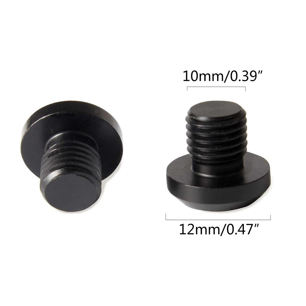 Универсальные заглушки для зеркала M10x1.25 для мотоциклов, алюминиевый сплав, простая установка, совместимые с мотоциклами