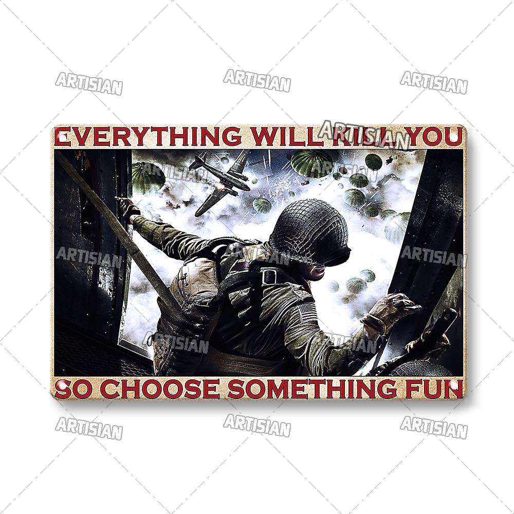 Артизанальный армейский металлический знак «Солдат», жестяная табличка «Патриотизм», «Война», декоративный плакат, настенный декор, гараж, бар, паб, клуб, отель, кухня, дом